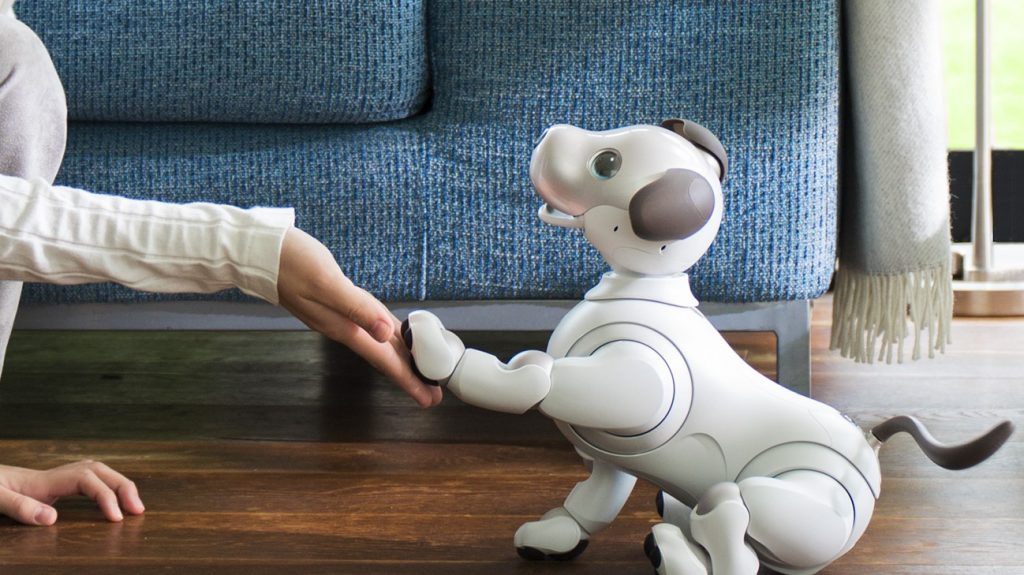 AI Aibo หุ่นยนต์สุนัข
