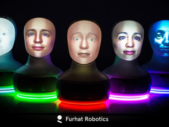 Furhat Social Robot หุ่นยนต์