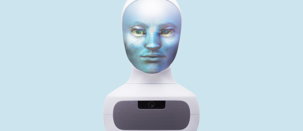 Furhat Social Robot หุ่นยนต์-โดยบริษัท Furhat Robotics 
